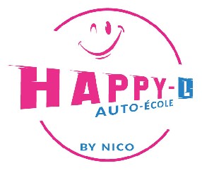 logo Happy-L auto-&eacute;cole